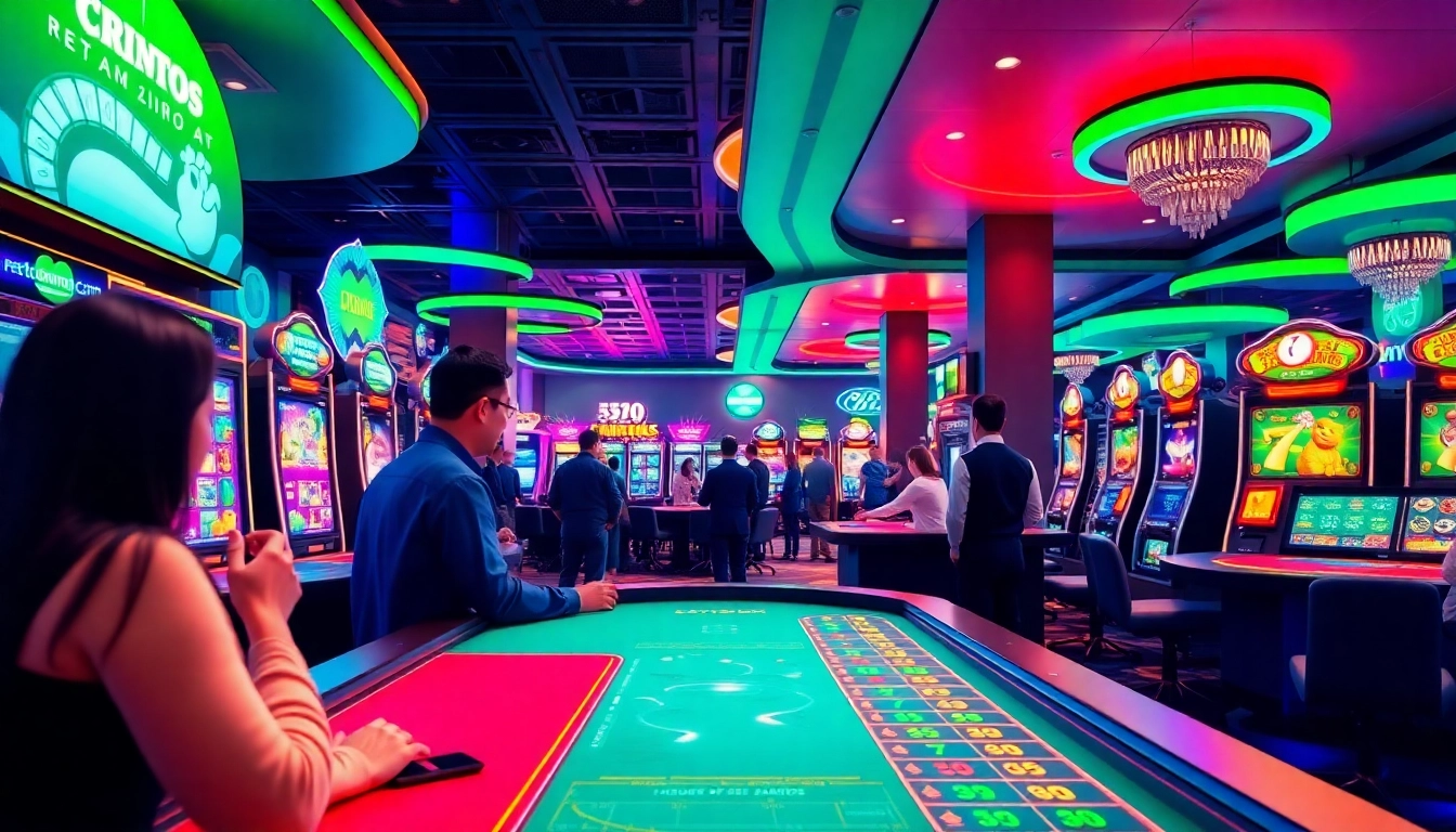 Jouez à des jeux de casino crypto captivants dans un environnement numérique dynamique