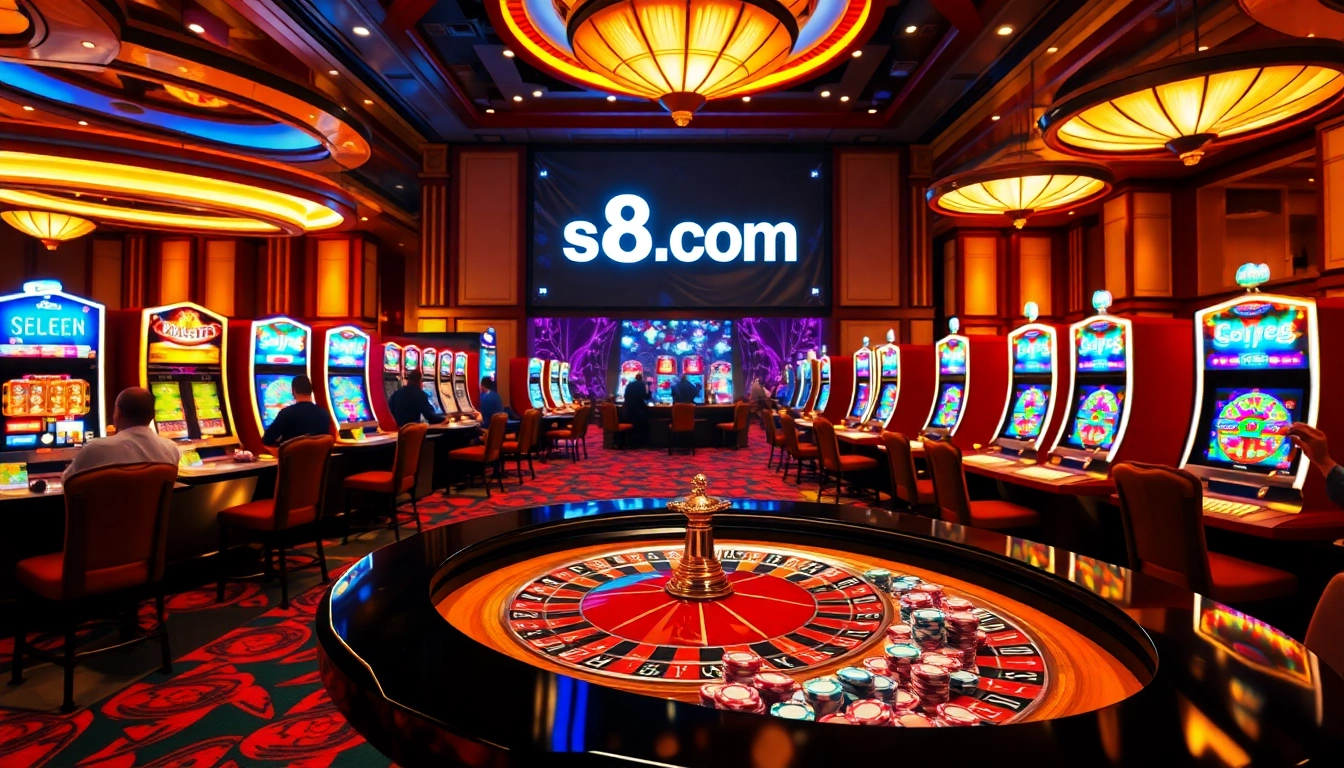 Experience the thrill of winning at s8.com with vibrant casino games and engaging gameplay.