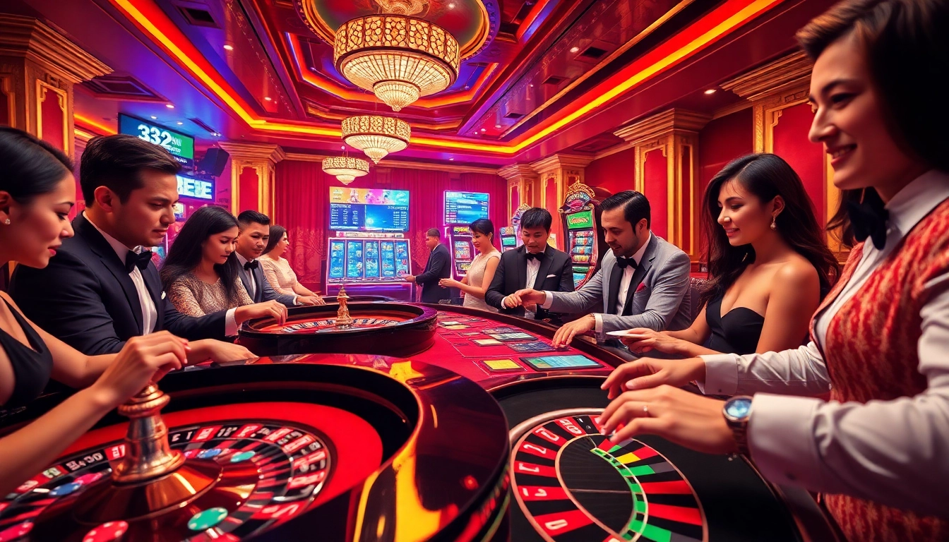Experience high-stakes gaming excitement at 32wincasino.com with vibrant casino tables and digital betting.