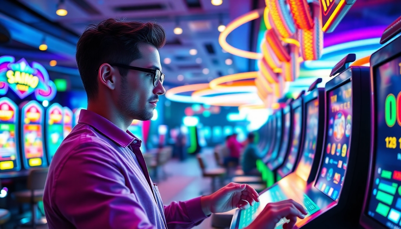 Découvrez le meilleur casino crypto avec des machines à sous lumineuses et une ambiance dynamique.