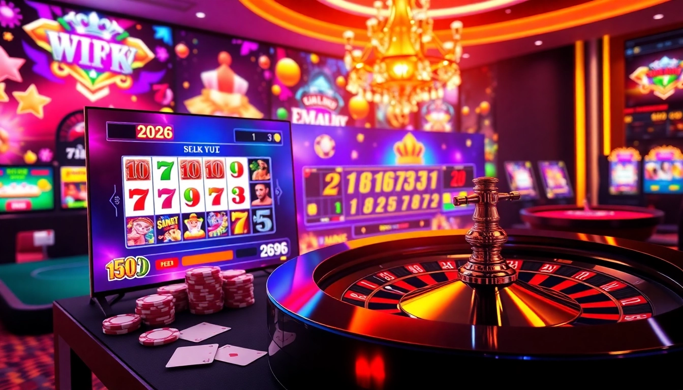 Experience the thrill of the meilleur casino en ligne 2026 with immersive games and vibrant visuals.