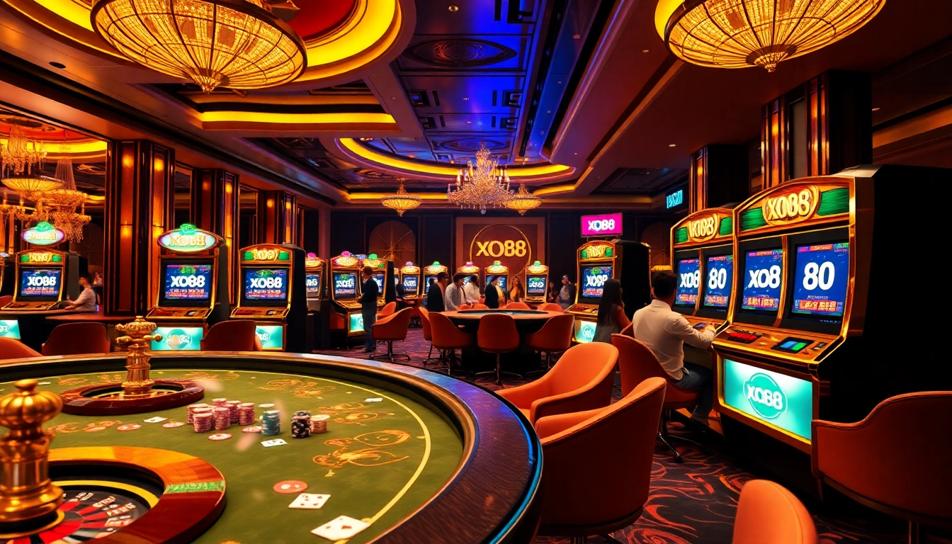 Experience excitement at xo88 with vibrant casino games and stylish betting action.