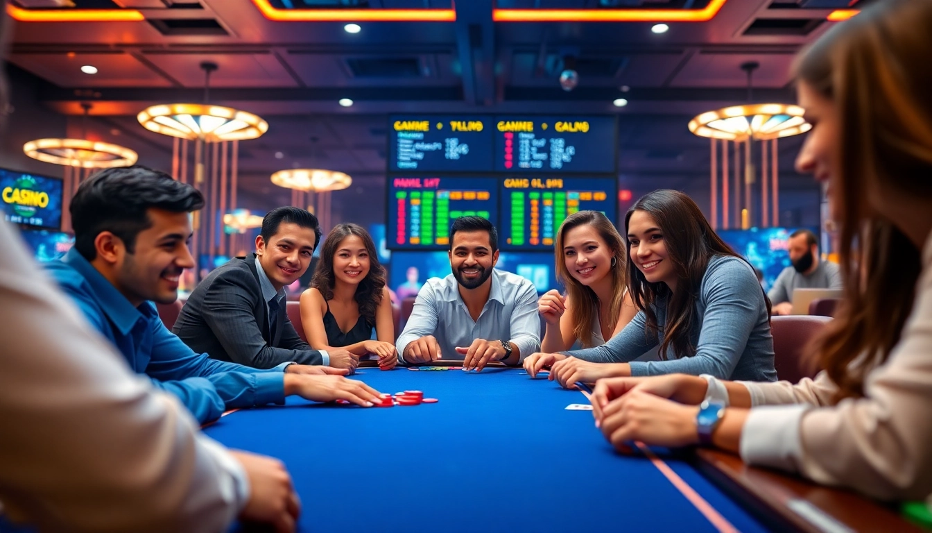 Jouer dans le meilleur casino en ligne Belgique avec des joueurs engagés et un design moderne.