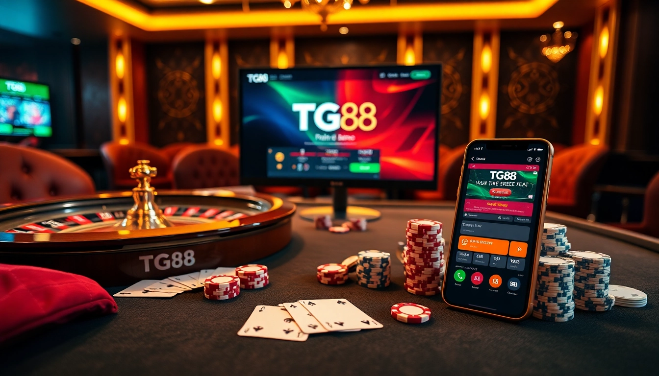 Experience thrilling online gaming at TG88 with roulette, poker, and casino fun.